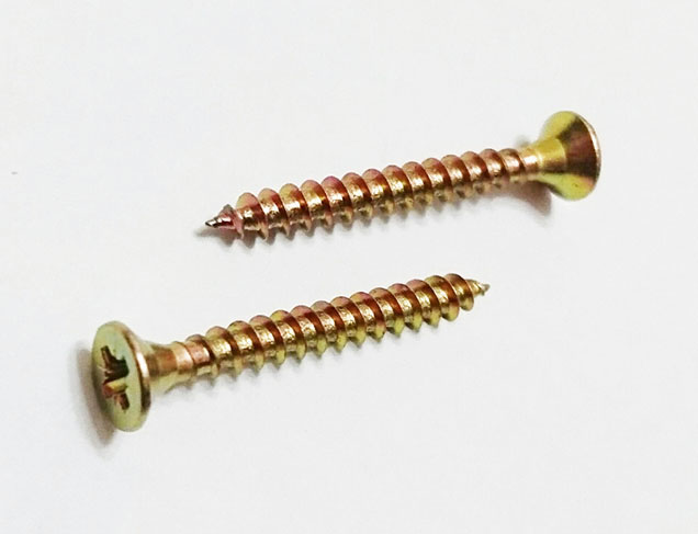 CHIPBOARD SCREW/FLAT HEAD